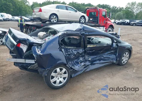 2010 Honda Civic Lx из США, поврежденный, VIN 2HGFA1F51AH543341